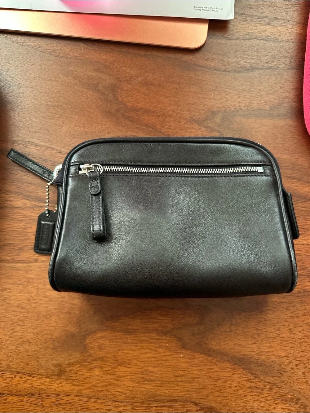 Vintage Coach Cosmetic Pouch